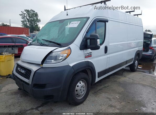 3C6LRVDGXME579235 2021 RAM PROMASTER 2500 White Առջևի ձախ երեք քառորդ տեսարան
