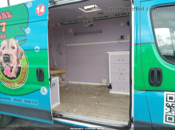 3C6LRVDGXNE121227 2022 RAM PROMASTER 2500 White VIN կոդի պիտակի տեսք