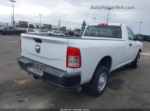 3C6MR4AJ6NG296450 2022 RAM 2500 White უკანა მარჯვენა