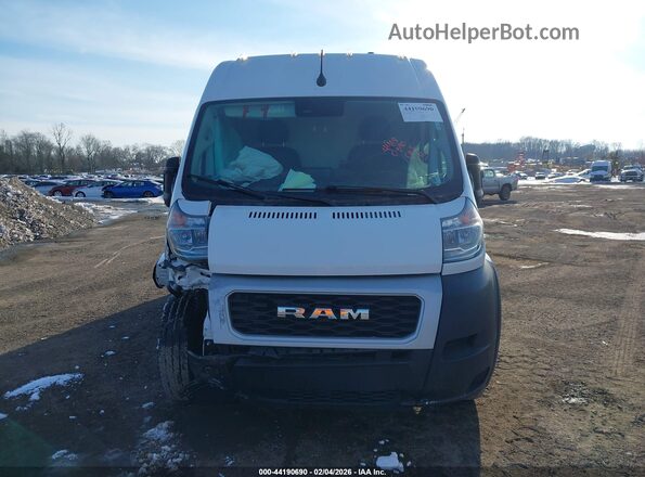 3C6MRVJG2NE136202 2022 RAM PROMASTER 3500 White Вид щитка приладів