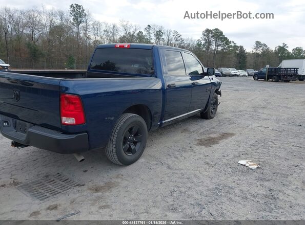 3C6RR6KT5MG713976 2021 RAM 1500 CLASSIC Blue Задня права чверть