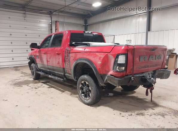 3C6TR5EJ2HG600535 2017 RAM 2500 Red უკანა მარცხენა