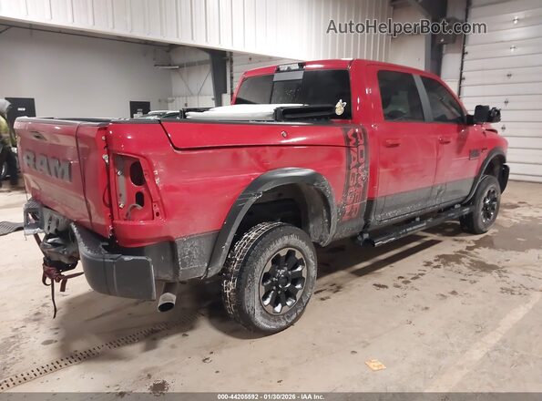 3C6TR5EJ2HG600535 2017 RAM 2500 Red უკანა მარჯვენა