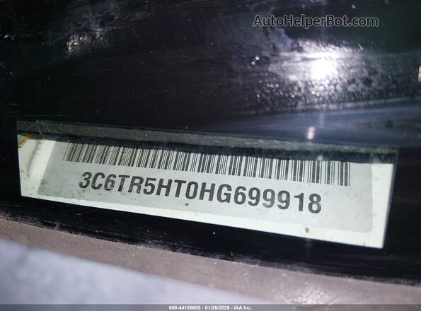 3C6TR5HT0HG699918 2017 RAM 2500 White 