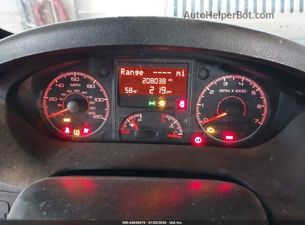 3C6TRVAG9LE105487 2020 RAM PROMASTER 1500 White უკანა სავარძლების ხედი