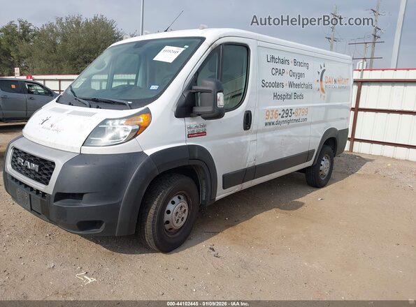 3C6TRVAGXLE141639 2020 RAM PROMASTER 1500 White Front left
