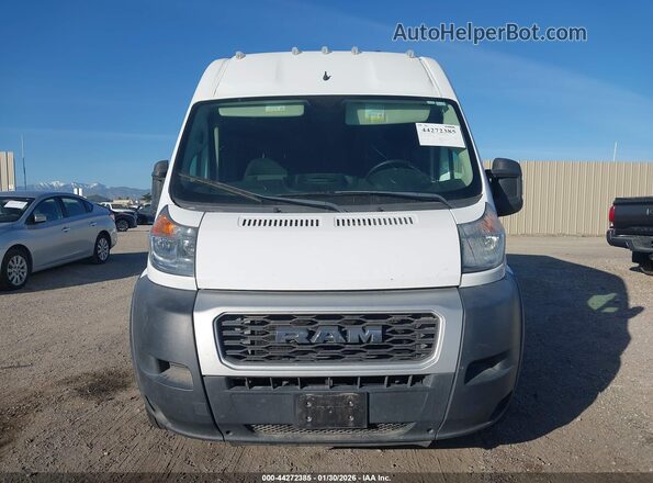 3C6TRVCG3KE530876 2019 RAM PROMASTER 2500 White Вид спереду
