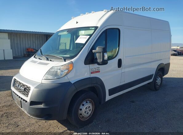 3C6TRVCG3KE530876 2019 RAM PROMASTER 2500 White Передня ліва чверть