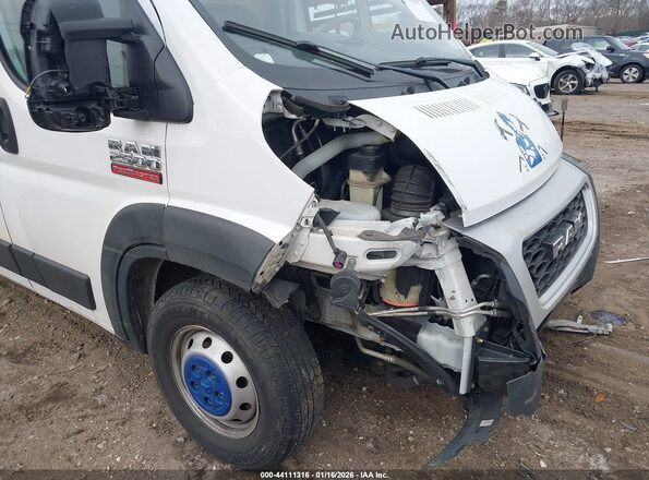 3C6TRVDG1LE115300 2020 RAM PROMASTER 2500 White Widok z przodu