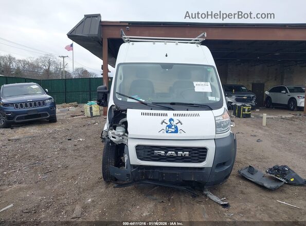 3C6TRVDG1LE115300 2020 RAM PROMASTER 2500 White Widok wnętrza z tyłu