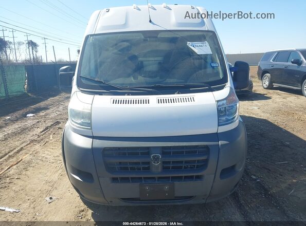 3C6TRVDG2HE513168 2017 RAM PROMASTER 2500 White Vista del cuadro de instrumentos