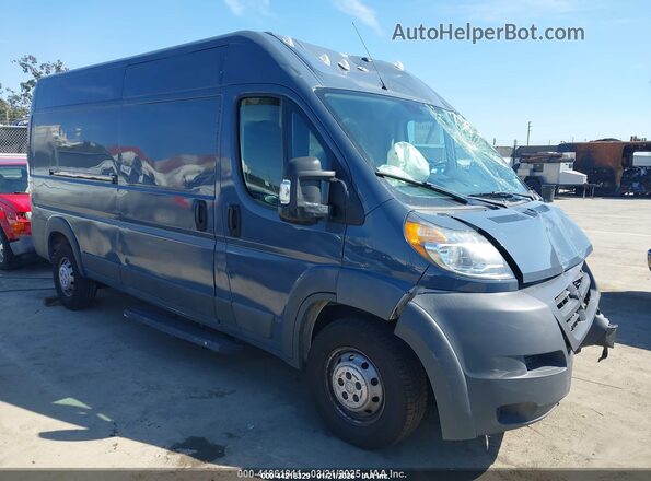3C6TRVDG3JE160638 2018 RAM PROMASTER 2500 Серый Вид задней части салона