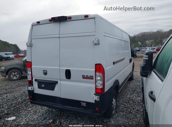3C6TRVDGXLE121919 2020 RAM PROMASTER 2500 White Tył prawy