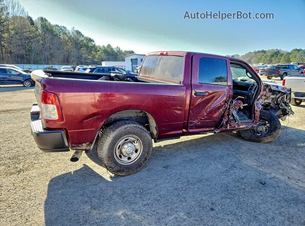 3C6UR5CL7NG248735 2022 RAM 2500 Maroon Задня права чверть