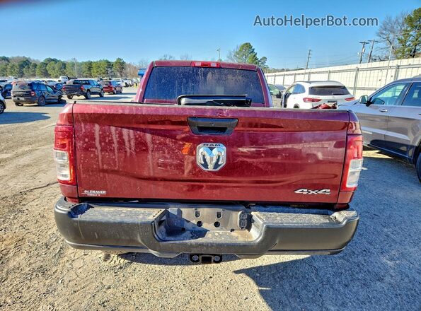 3C6UR5CL7NG248735 2022 RAM 2500 Maroon Вид ззаду