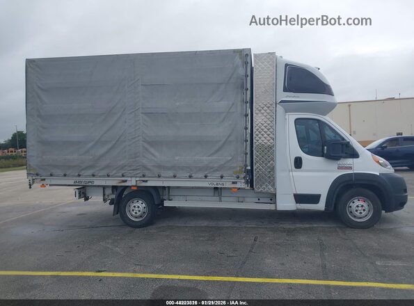 3C7WRVFGXKE564933 2019 RAM PROMASTER 3500 CAB Белый Вид задней части салона