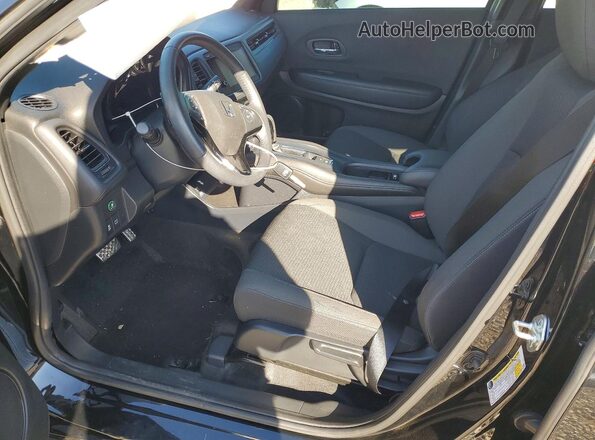 3CZRU5H15NM740311 2022 HONDA HR-V Black Front interior view