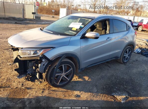 3CZRU5H55NM729974 2022 HONDA HR-V Silver Vista tres cuartos delantera izquierda
