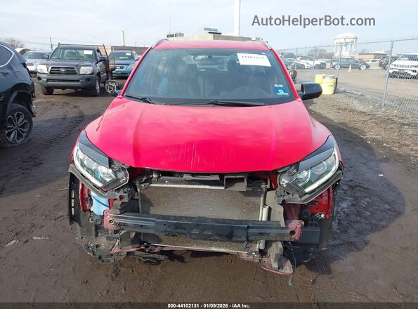 3CZRU6H12LM710203 2020 HONDA HR-V Red Вид панелі приладів