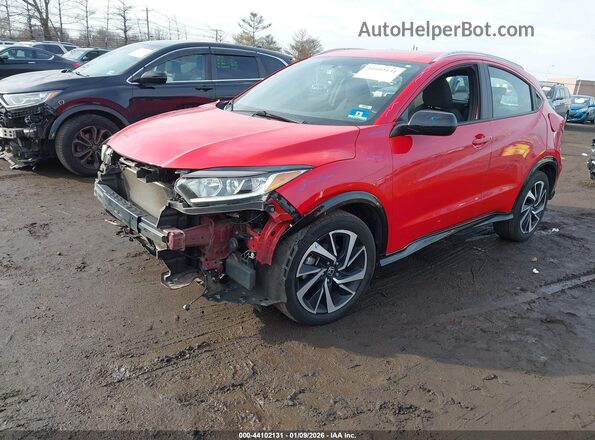 3CZRU6H12LM710203 2020 HONDA HR-V Red Передня ліва чверть