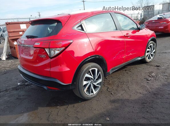 3CZRU6H12LM710203 2020 HONDA HR-V Red Задня права чверть