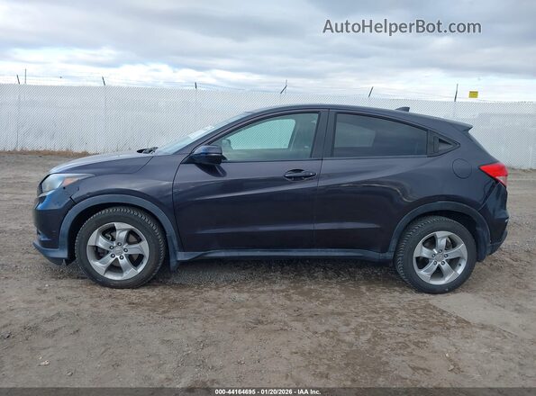 3CZRU6H50GM749784 2016 HONDA HR-V Dark Blue Вид задней части салона