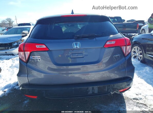 3CZRU6H5XJG729242 2018 HONDA HR-V Gray 
