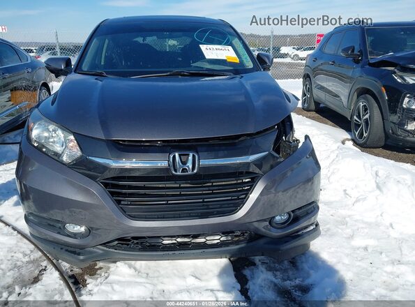 3CZRU6H5XJG729242 2018 HONDA HR-V Gray 