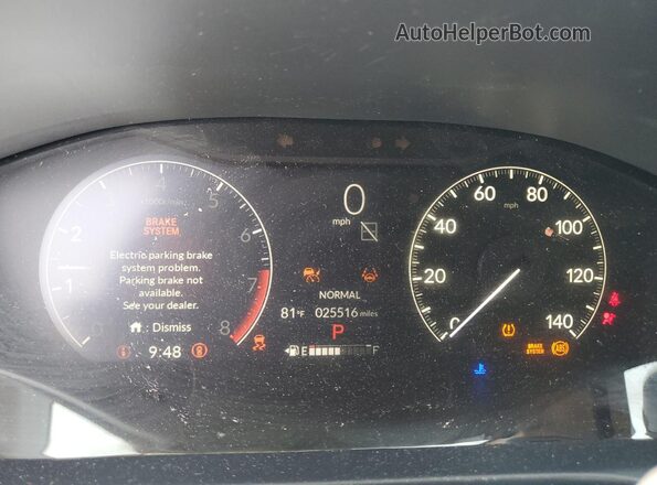 3CZRZ1H34SM726780 2025 HONDA HR-V Gray Սարքավորումների վահանակի տեսք