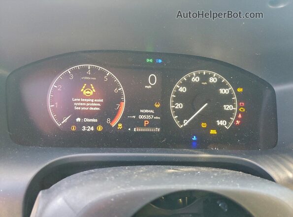 3CZRZ1H3XTM715025 2026 HONDA HR-V Silver ხელსაწყოთა პანელის ხედი