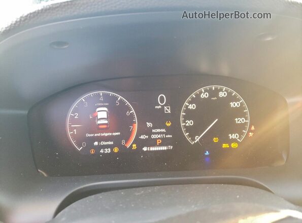 3CZRZ1H52TM712749 2026 HONDA HR-V Черный Вид щитка приборов