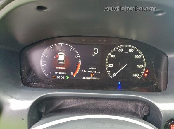 3CZRZ1H55TM701910 2026 HONDA HR-V Black Вид щитка приладів