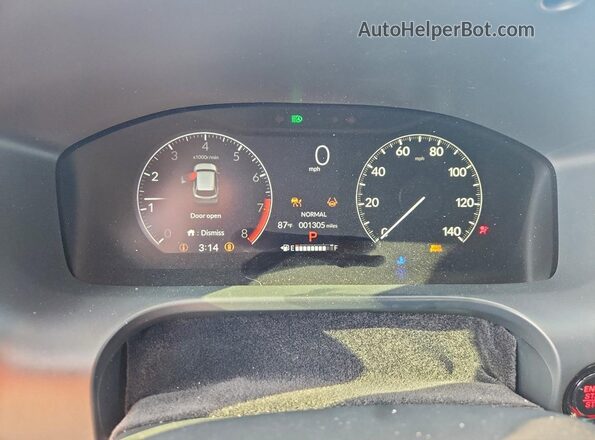 3CZRZ1H59TM717320 2026 HONDA HR-V Серый Вид щитка приборов