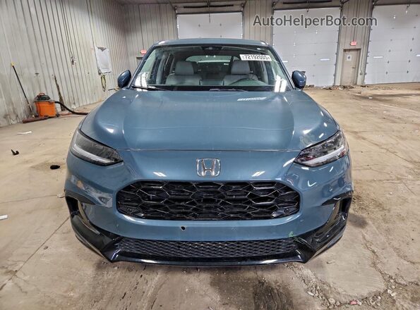 3CZRZ1H76RM713204 2024 HONDA HR-V Blue Widok z przodu