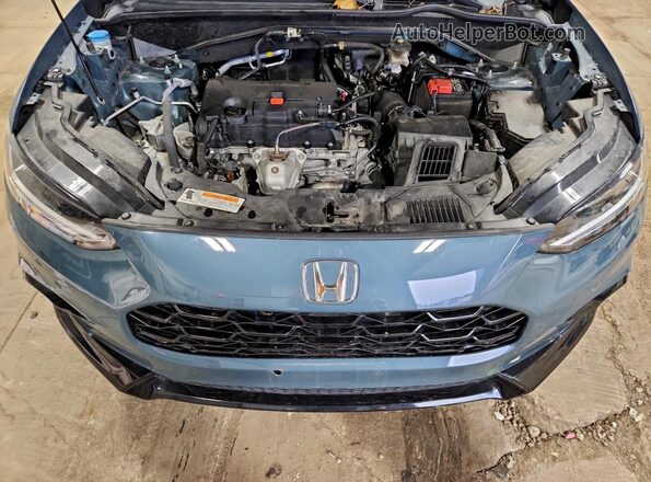 3CZRZ1H76RM713204 2024 HONDA HR-V Blue Widok komory silnika