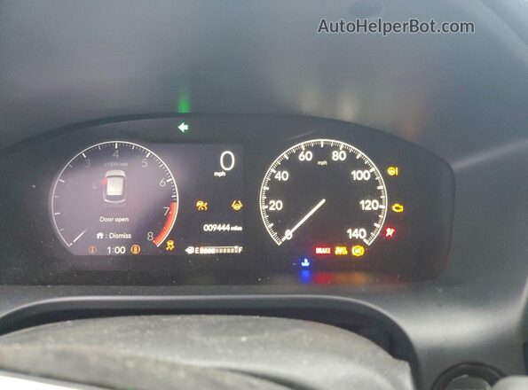 3CZRZ2H50TM706616 2026 HONDA HR-V Blue Instrument cluster view