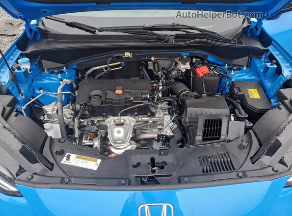 3CZRZ2H50TM706616 2026 HONDA HR-V Blue Engine compartment view