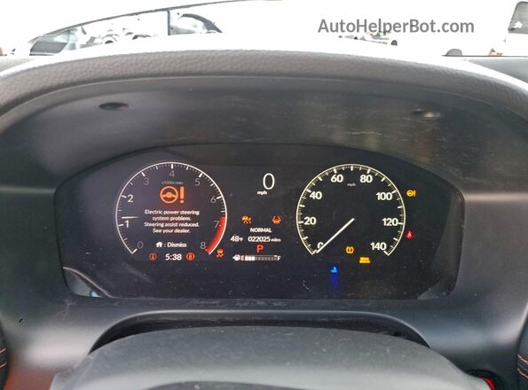 3CZRZ2H57PM748738 2023 HONDA HR-V White 