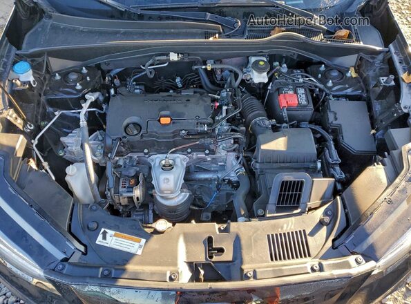 3CZRZ2H58RM765647 2024 HONDA HR-V Black Engine compartment view