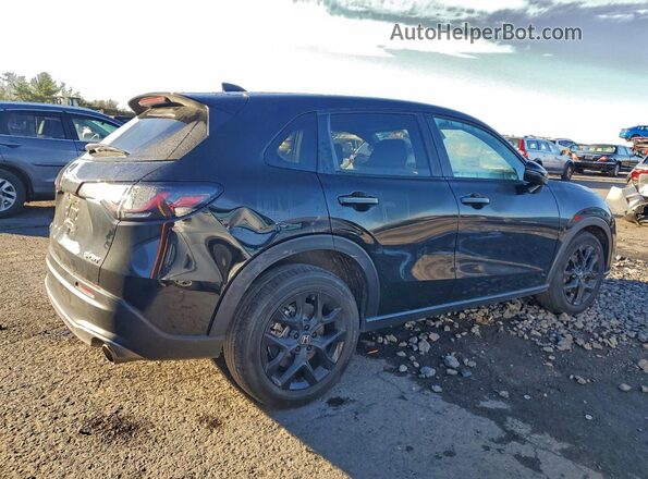 3CZRZ2H58RM765647 2024 HONDA HR-V Black Rear right