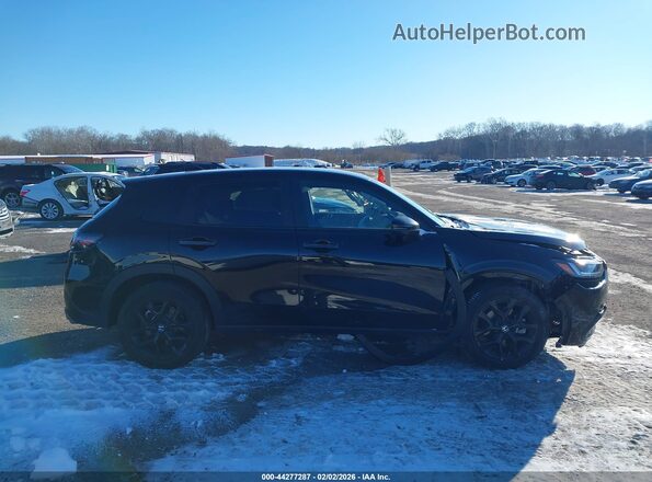 3CZRZ2H59PM729690 2023 HONDA HR-V Black Widok wnętrza z tyłu
