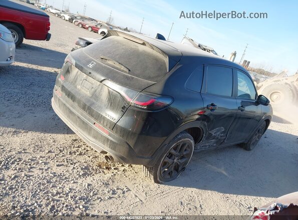 3CZRZ2H59SM730007 2025 HONDA HR-V Black Widok wnętrza z tyłu