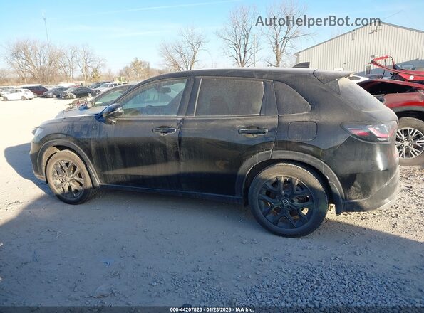 3CZRZ2H59SM730007 2025 HONDA HR-V Black Widok wnętrza 360 stopni
