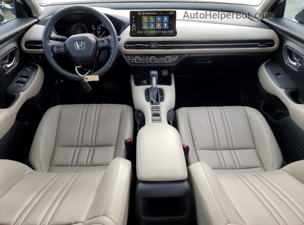 3CZRZ2H79PM736575 2023 HONDA HR-V White Вид панелі приладів
