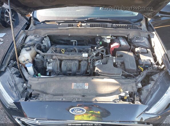 3FA6P0H70HR398187 2017 FORD FUSION Black Widok z tyłu