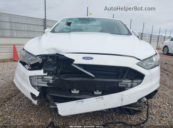 3FA6P0H70HR402271 2017 FORD FUSION White Вид щитка приладів