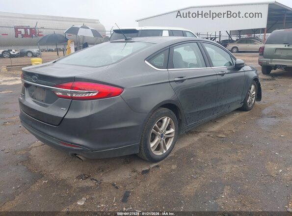 3FA6P0H71JR286150 2018 FORD FUSION Gray Задня права чверть