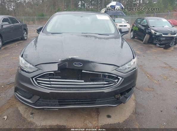 3FA6P0H71JR286150 2018 FORD FUSION Gray Вид спереду