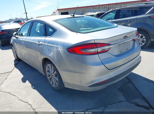 3FA6P0H72HR117989 2017 FORD FUSION Gray Հետևի ձախ