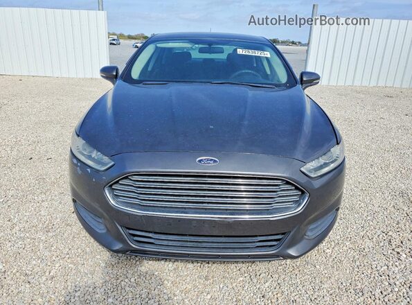 3FA6P0HD1GR199444 2016 FORD FUSION Gray 